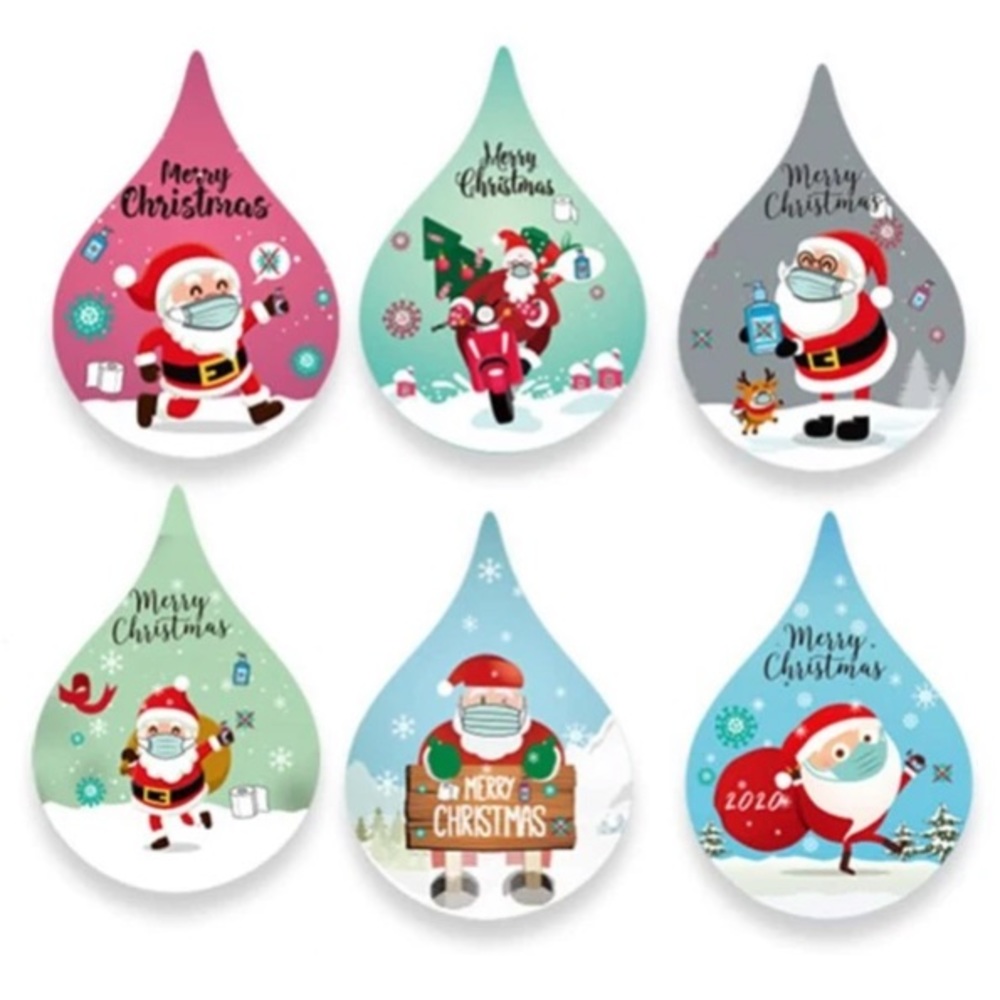LAST ONE!! 500 Piece Christmas Sticker Roll - Picture 3 of 5